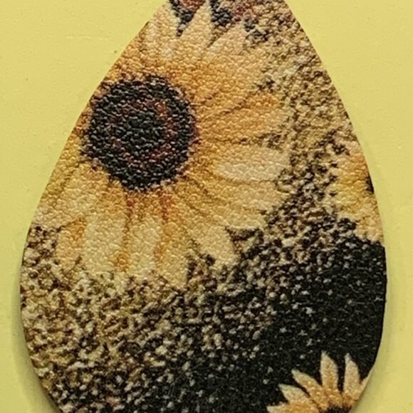 Sunflower Earring, Boho Earring, Flower Jewelry, Gift Idea, Bohoemian Earring - Picture 6 of 6